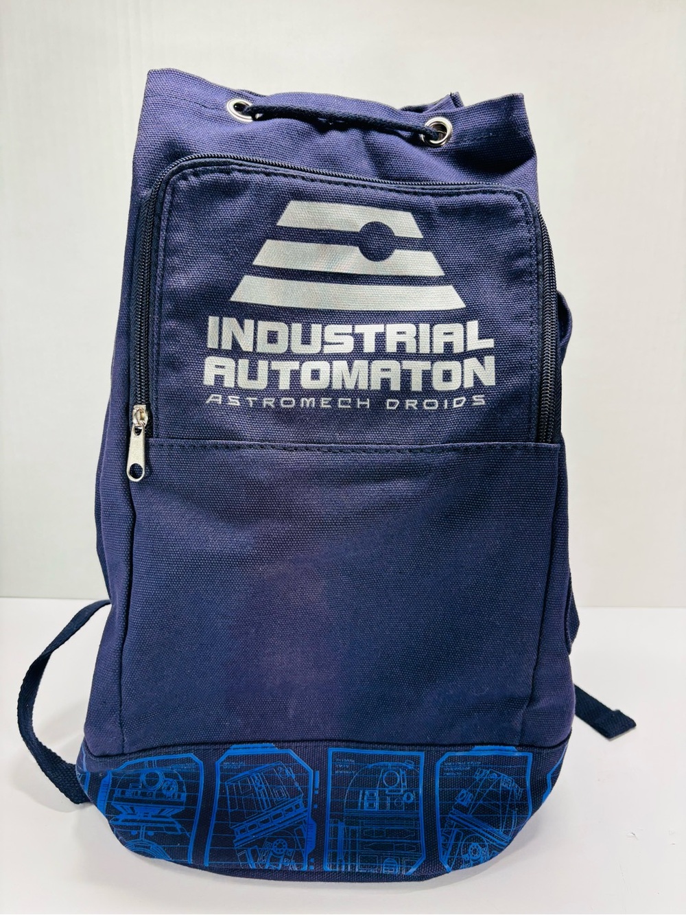 Star Wars Galaxy's Edge Droid Depot Industrial Automaton Blue Backpack Park Bag